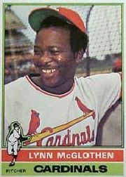 1976 Topps Baseball Cards      478     Lynn McGlothen